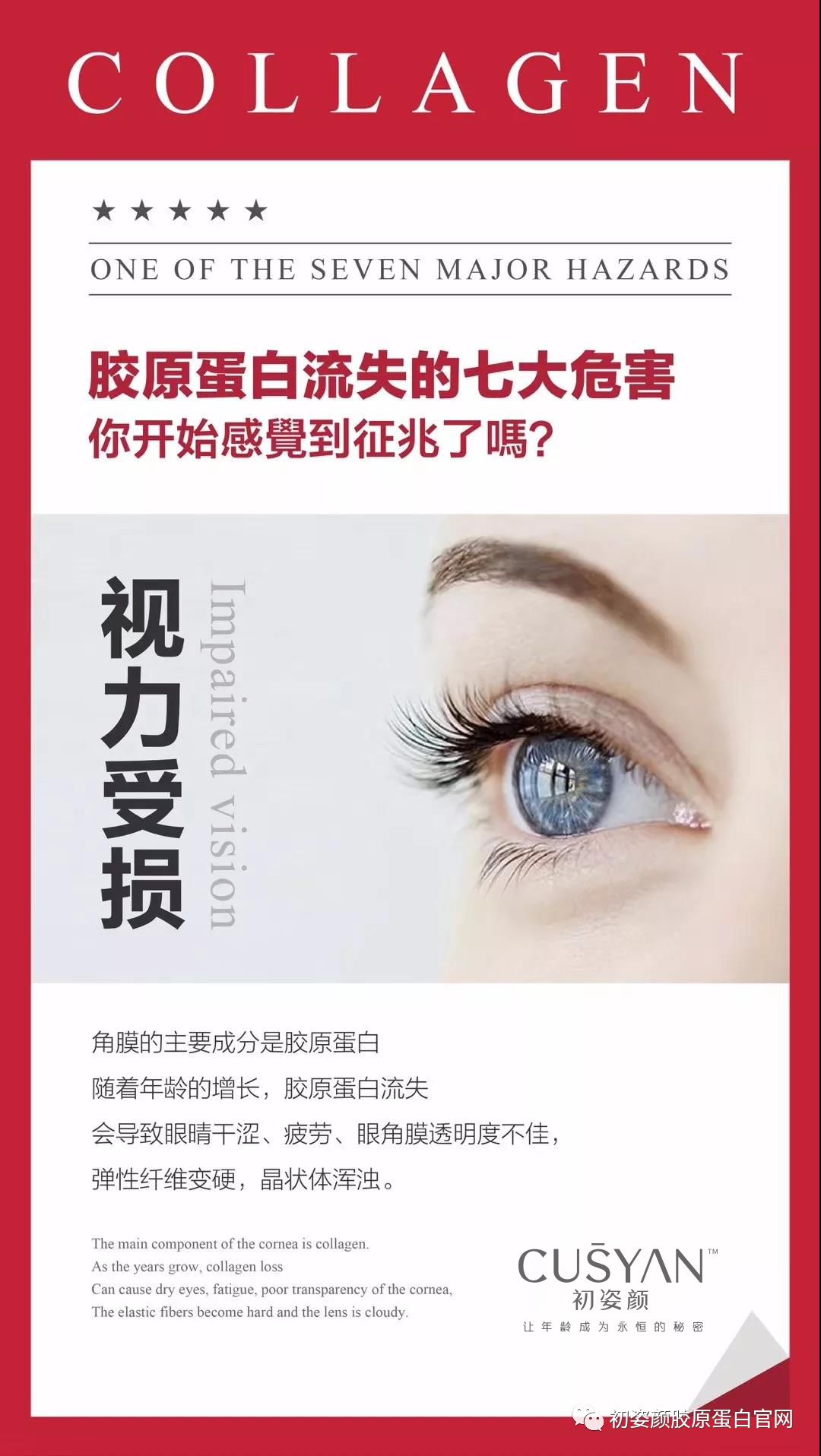 胶原蛋白流失的七大危害，你感觉到征兆了吗？